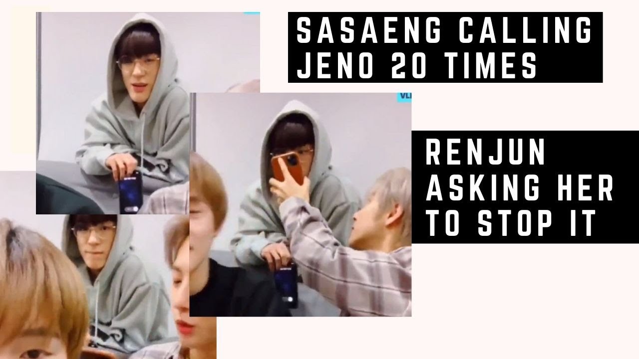 Jeno repeated phone calls